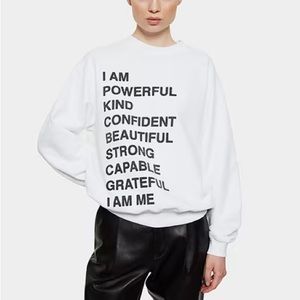 Anine Bing “I am” sweatshirt sold out XS